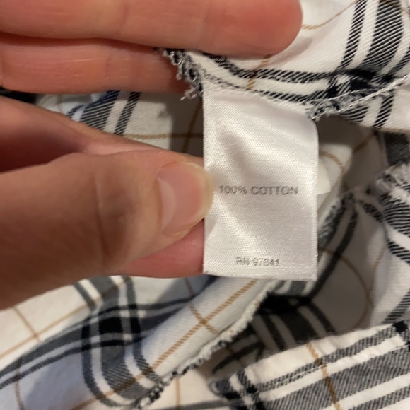 J Jill Mixed Plaid Flannel Button Down Tunic EUC - Picture 14 of 14